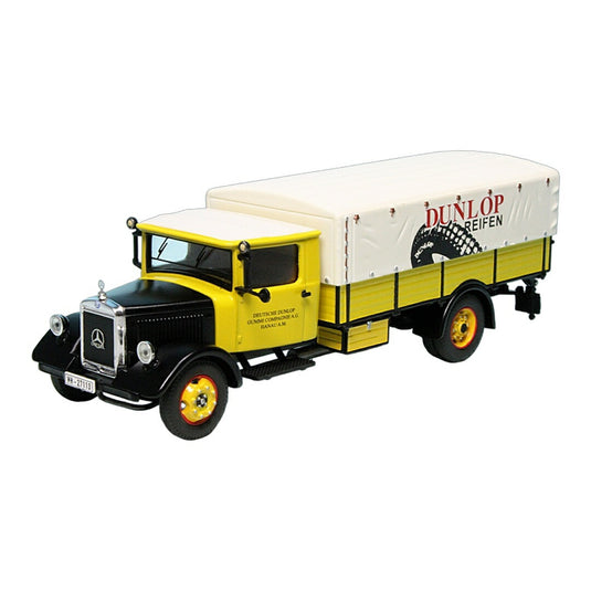 Mercedes Benzメルセデスベンツ LO2750 プラットフォーム/ターポリン Dunlop Reifen 500台限定 / Premium ClassiXXs 1/43