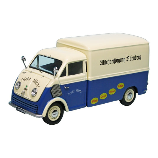 DKW Schnellaster セールスバン Milchversorgung Nuernberg 500台限定 / Premium ClassiXXs 1/43 ミニカー