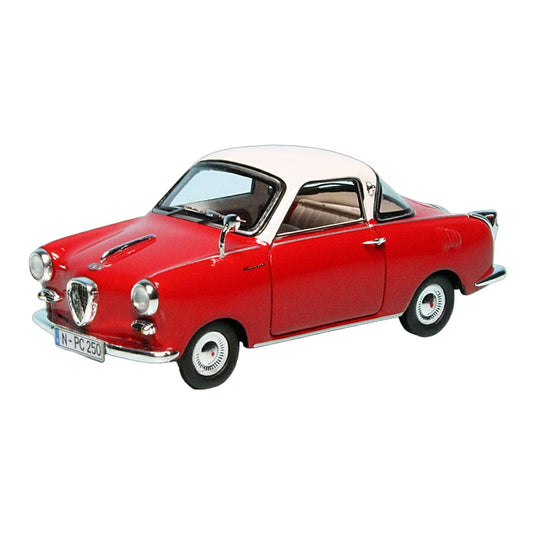 Glasグラス Goggomobilゴッゴモビル 250 TS Coupe レッド/ホワイト 750台限定 / Premium ClassiXXs 1/43 ミニカー