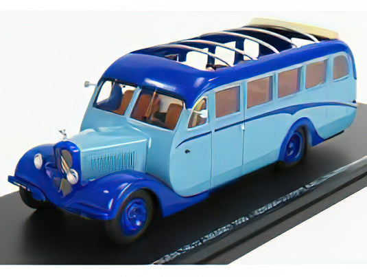 CITROEN - T45 U AUTOBUS J.BESSET VERSION OUVERTE 1939 - 2 TONE BLUE/PERFEX 1/43ミニカー