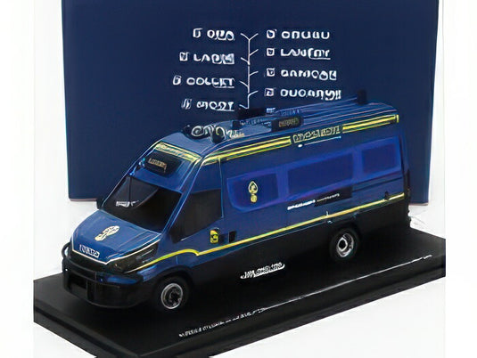 IVECO FIAT デイリー バン ロング ジャンダルメリー VME グリュオー 警察車両 2023年モデル ブルー/イエロー/PERFEX 1/43ミニカー