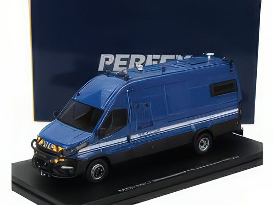 IVECO FIAT デイリー バン PC ジャンダルメリー 警察車両 2023年モデル ブルー/ホワイト/PERFEX 1/43ミニカー
