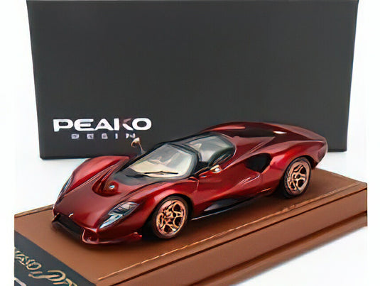 DE TOMASO  P72 2020  RED MET/PEAKO 1/43ミニカー