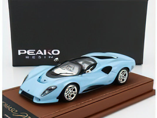 DE TOMASO  P72 2020  LIGHT BLUE/PEAKO 1/43ミニカー