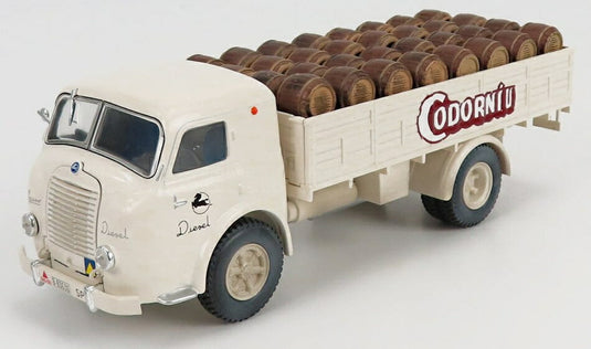 PEGASOペガソ Z202 トラック CODORNIU 1950 ホワイト ALTAYA-PEGASO-COLLECTION-SALVAT / EDICOLA 1/43 ミニカー