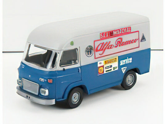 ALFA ROMEO - F20 VAN ALFA ROMEO SERVICE 1969 - BLUE GREY/IGRA-MODEL 1/87ミニカー