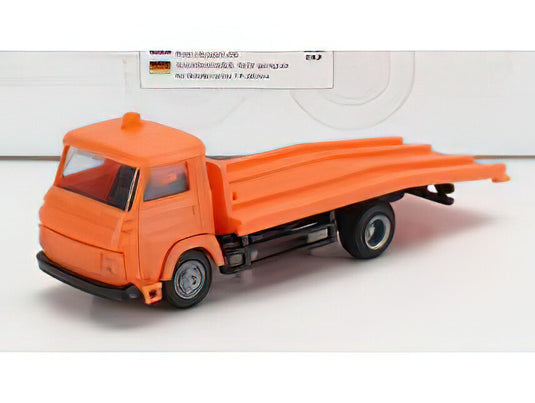 ALFA ROMEO - A19 TRUCK ASSISTANCE CARRO ATTREZZI - TOW TRUCK ROAD SERVICE 2-ASSI - ORANGE/IGRA-MODEL 1/87ミニカー