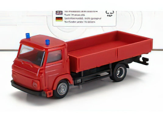 ALFA ROMEO - A19 TRUCK CASSONATO SPONDE BASSE 1973 - RED/IGRA-MODEL 1/87ミニカー