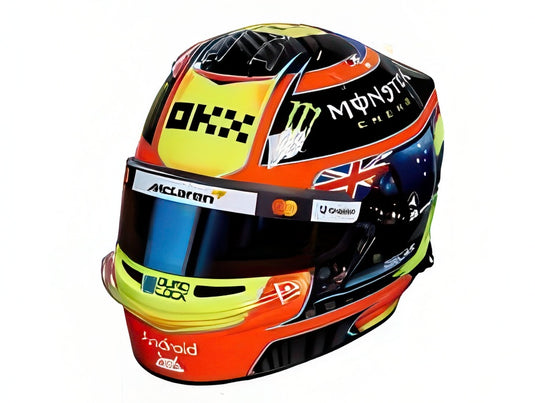 【予約】12月以降発売予定BELL HELMET F1 オスカー ピアストリ チーム MCLAREN 2025シーズン カスコヘルメット 各種/ MINI HELMET 1/2