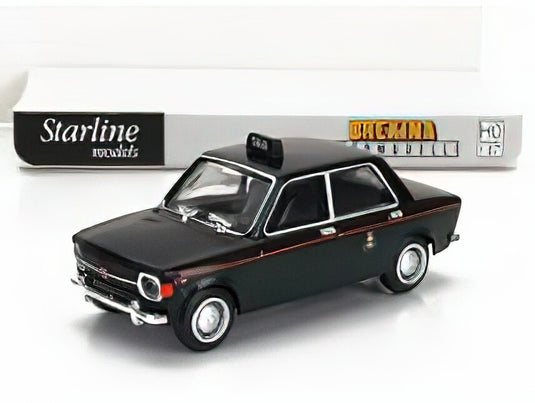 FIAT 128 TAXI MILANO 1969 GREEN BLACK/BREKINA 1/87ミニカー