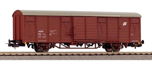 HOゲージ 貨車 Piko Oebb covered freight wagon Gbs Era IV DC
