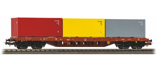 HOゲージ 貨車 Piko ピコ Container wagon of the SNCB Era V with 3 containers DC