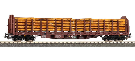 HOゲージ 貨車 Piko Roos-t642 log transport wagon with log load RSBG Era VI DC