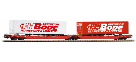 HOゲージ 鉄道模型 Piko ピコ DB AG ポケットワゴン T3000e Bodeトレーラー2台付 Era VI DC Pocket wagon series T3000e with 2 Bode trailers