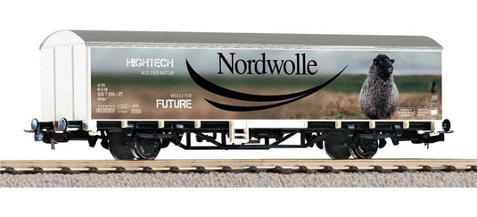 HOゲージ 貨車 Piko DB AG Nordwolle boxcar Era VI DC