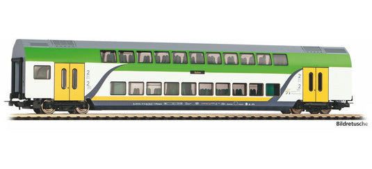 HOゲージ 鉄道模型 客車 Piko ピコ Koleje 2nd class double decker Era VI DC 2nd class double-decker carriage Koleje Era VI