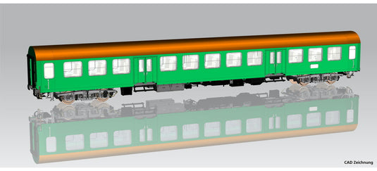 HOゲージ 鉄道模型 客車 Piko ピコ DR Halberstadt center entrance carriage 2nd class Era IV DC