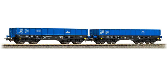 HOゲージ 鉄道模型 貨車 Piko ピコ PKP 401Zb Era VI Set of 2 open freight cars 401Zb DC