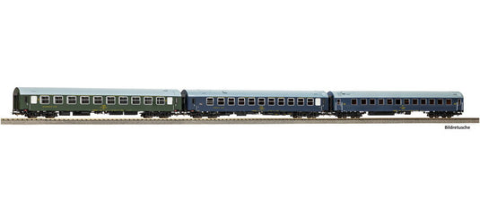 HOゲージ 鉄道模型 客車 Piko ピコ CSD Set of 3 Y cars Istropolitan Era IV DC