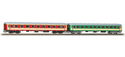 HOゲージ 客車 Piko ピコ PKP Set of 2 1st and 2nd class passenger cars Era VI Power system DC