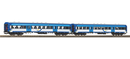 HOゲージ 鉄道模型 客車 PIKO ピコ PR 120A Era VI Set of 2 passenger cars 120A DC
