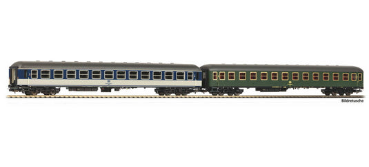 HOゲージ 客車 Piko ピコ DB Set of 2 local transport carriages 2x 2nd class Era IV DC