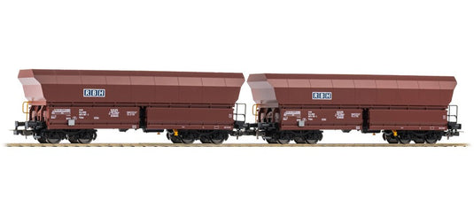 HOゲージ 鉄道模型 Piko RBH Falns型 自動積卸貨車 2両セット Era VI DC