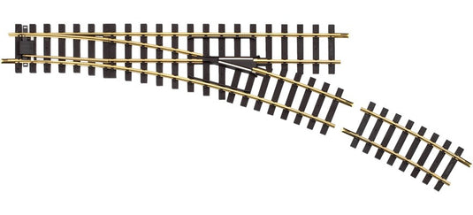 Gゲージ 鉄道模型 Piko 手動ポイント 右 R7 22.5deg 半径1564.6mm DC G-Manual Switch Right R7 22.5deg radius