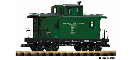 Gゲージ 鉄道模型 Piko ピコ USATC freight train caboose Era IV DC
