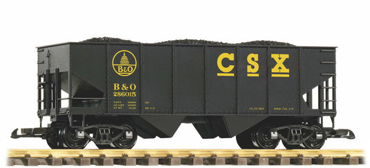 Gゲージ 鉄道模型 Piko ピコ CSX B&O Rib Side Hopper Car w coal load DC