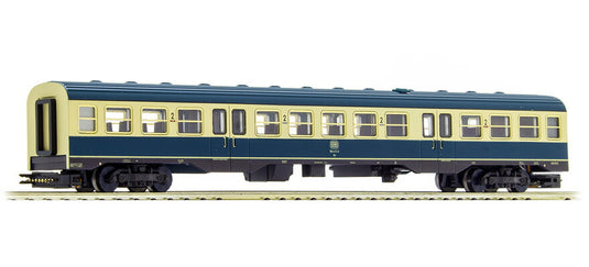Nゲージ 客車 Piko ピコ DB series 624 blue beige Era IV DC Intermediate car