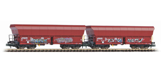 Nゲージ 車両 Piko ピコ OnRail Falns Epoch VI Set of 2 bulk goods wagons Falns OnRail DC