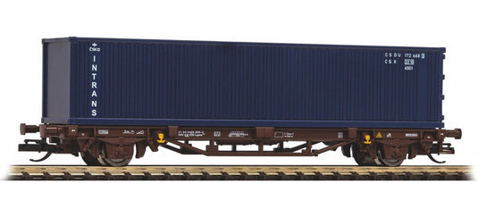 TTゲージ 鉄道模型 Piko CD Intrans 40 コンテナ貨車 Era V DC