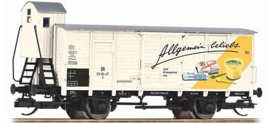 TTゲージ 貨車 Piko DR G02 有蓋貨車 Hexenkuss Era III DC Piko Covered freight wagon G02 Hexenkuss