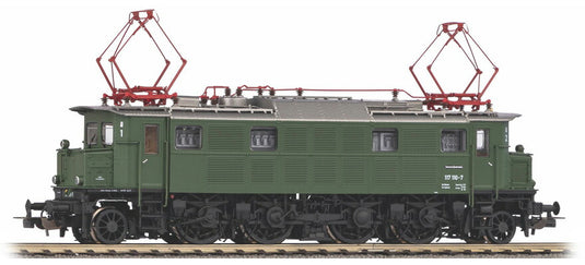 HOゲージ 鉄道模型 Piko Electric locomotive 117 110 DB Epoch IV Sound DCC DC