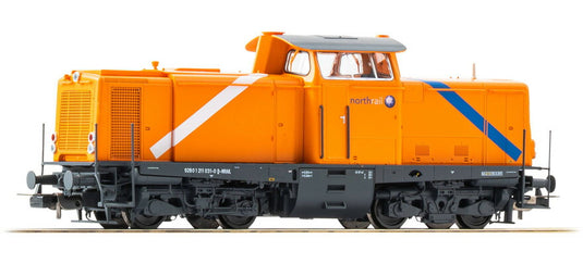 HOゲージ 鉄道模型 Piko NorthRail BR 211 ディーゼル機関車 Era VI サウンド付 AC mfx