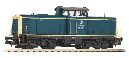 HOゲージ 鉄道模型 ディーゼル機関車 Piko ピコ Solvay series 211 Era V sound DC DCC