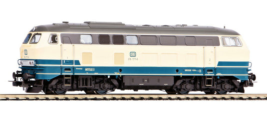 HOゲージ 鉄道模型 Piko ピコ DB ディーゼル機関車 class 216 beige-blue Era IV class 216 DC