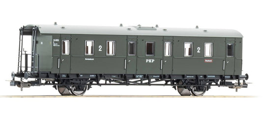 HOゲージ 鉄道模型 客車 Piko PKP Second class compartment coach Era III DC