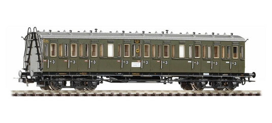 HOゲージ 客車 PIKO ピコ DRG C4 Epoch II 3rd class compartment car C4 of the DRG DC