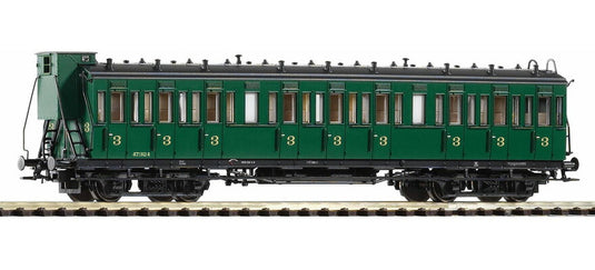 HOゲージ 客車 Piko ピコ SNCB 3rd class compartment car Era III with a brakemans cab DC