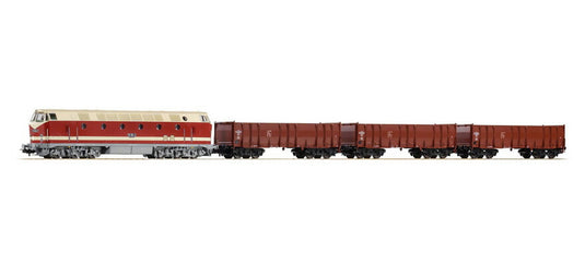 HOゲージ 鉄道模型 スターターセット Piko ピコ DR freight train BR 119 Era IV Starting set DC