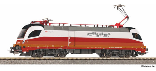 HOゲージ 電気機関車 Piko OeBB Taurus CityJet Era VI AC デジタルデコーダー Motorola Maerklin-Format