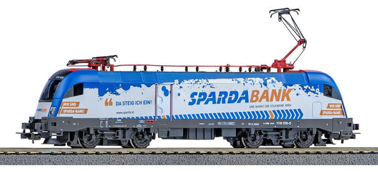 HOゲージ 鉄道模型 Piko ピコ OEBB Rh 1116 Taurus Sparda Bank Era VI Electric locomotive Taurus Rh 1116 OEBB epoch VI AC Maerklin