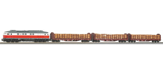 HOゲージ Piko ピコ Diesel locomotive BR 232 WFL transport wagon era VI sound AC Motorola Maerklin
