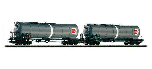 HOゲージ 鉄道模型 車両 Piko ピコ OEBB Set of 2 articulated tank wagons OEVA Era V DC