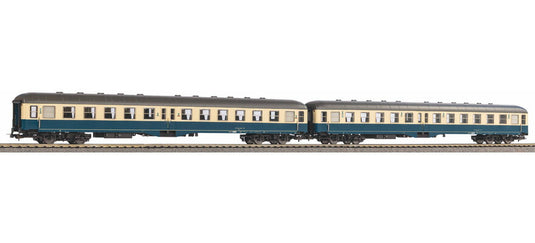 HOゲージ 客車 PIKO ピコ DR 中央扉客車 2両セット Era IV DC Set of 2 middle entry cars of the DR