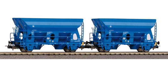 HOゲージ 貨車 Piko ピコ PRESS Fc Epoch VI Set of 2 bulk goods wagons DC