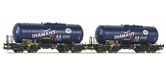 HOゲージ 鉄道模型 Piko ピコ PKP タンク車 406Ra 2両セット Epoch VI Set of 2 tank cars DC