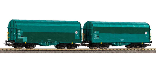 HOゲージ 鉄道模型 貨車 Piko ピコ FS sliding tarpaulin wagon epoch VI DC